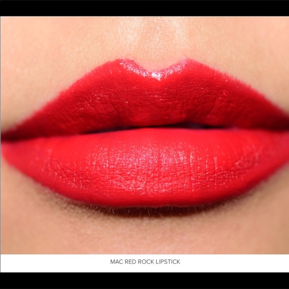 MAC RED ROCK TRUE RED LIPSTICK CLASSIC NEW Matte - Picture 4 of 7